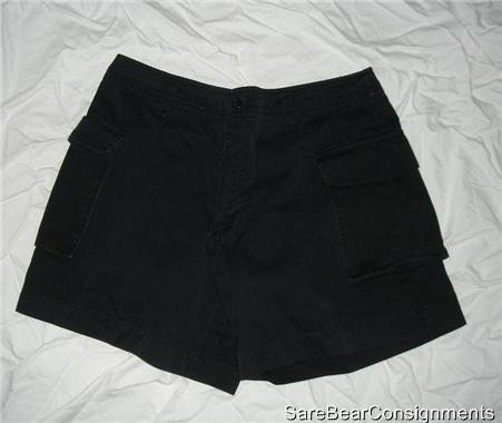 Polo Ralph Lauren Black Shorts Sz 8 CLEARANCE