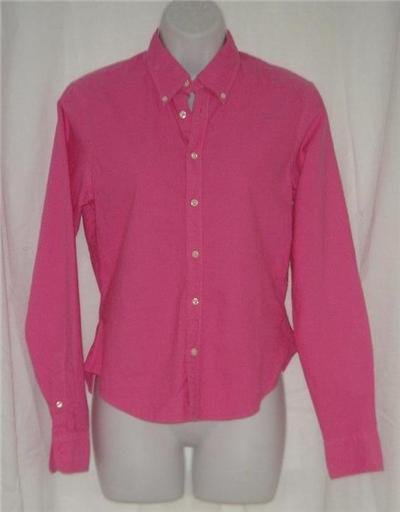 NWT Polo Ralph Lauren Pink LS Button Down Shirt 6 Small