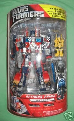 2007 Transformers movie Leader Optimus Prime MIB Costco