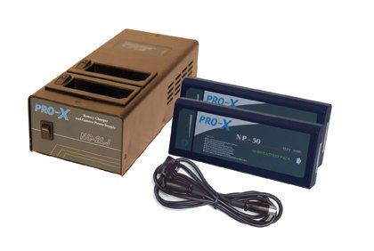Switronix SX-NP1 - 1 NC-2LJ NP Charger, 2 NP-50 NiMH batteries