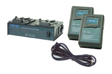 Switronix SX-BK2S - 1 GP-2LSJ, 2 XP-L90S V-Mount