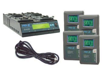 Switronix SX-BK4DS - 1 XC-4LSD, 4 XP-L90Si V-Mount
