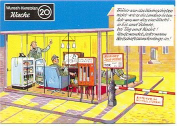 GERMAN FANTASY MILITARY CARTOON POSTCARD # 20 UNUSED MINT