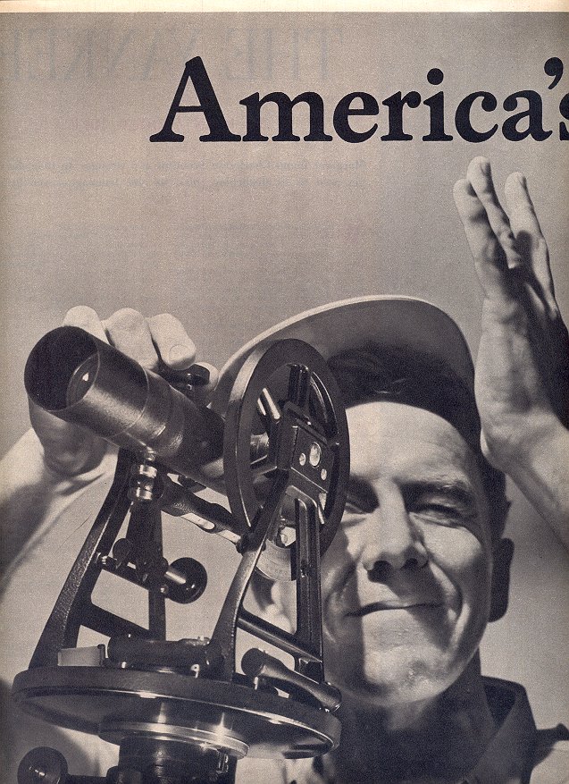 1953 SANTA FE - AMERICA'S NEW RAILROAD DOUBLE PAGE MAGAZINE AD (171)