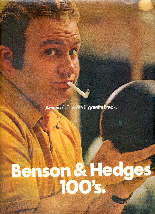 1972 BENSON & HEDGES 100's MAGAZINE AD (47)
