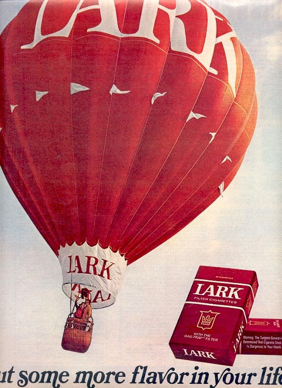 1971 LARK CIGARETTES MAGAZINE AD (111)