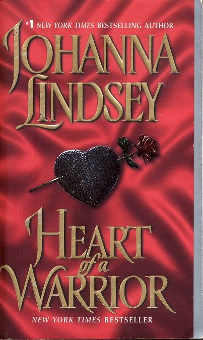 HEART OF A WARRIOR by JOHANNA LINDSEY 2002 PAPERBACK BOOK NEAR MINT