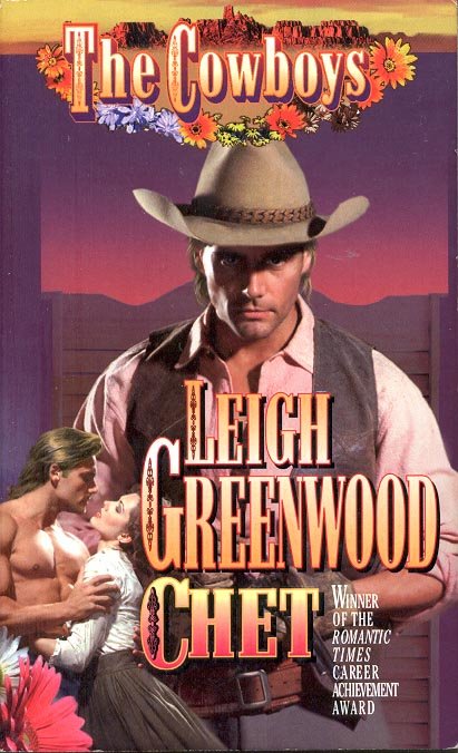 THE COWBOYS - CHET by LEIGH GREENWOOD 1998 PAPERBACK BOOK MINT