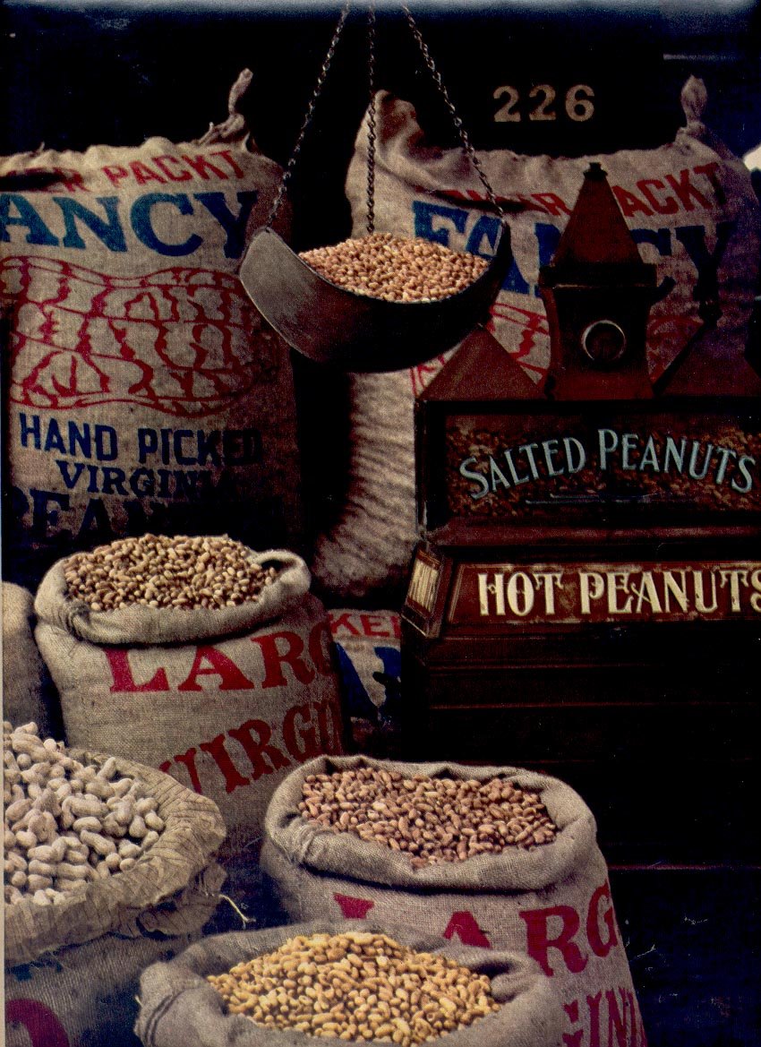 1958 HAND PICKED VIRGINIA PEANUTS MAGAZINE AD (261)