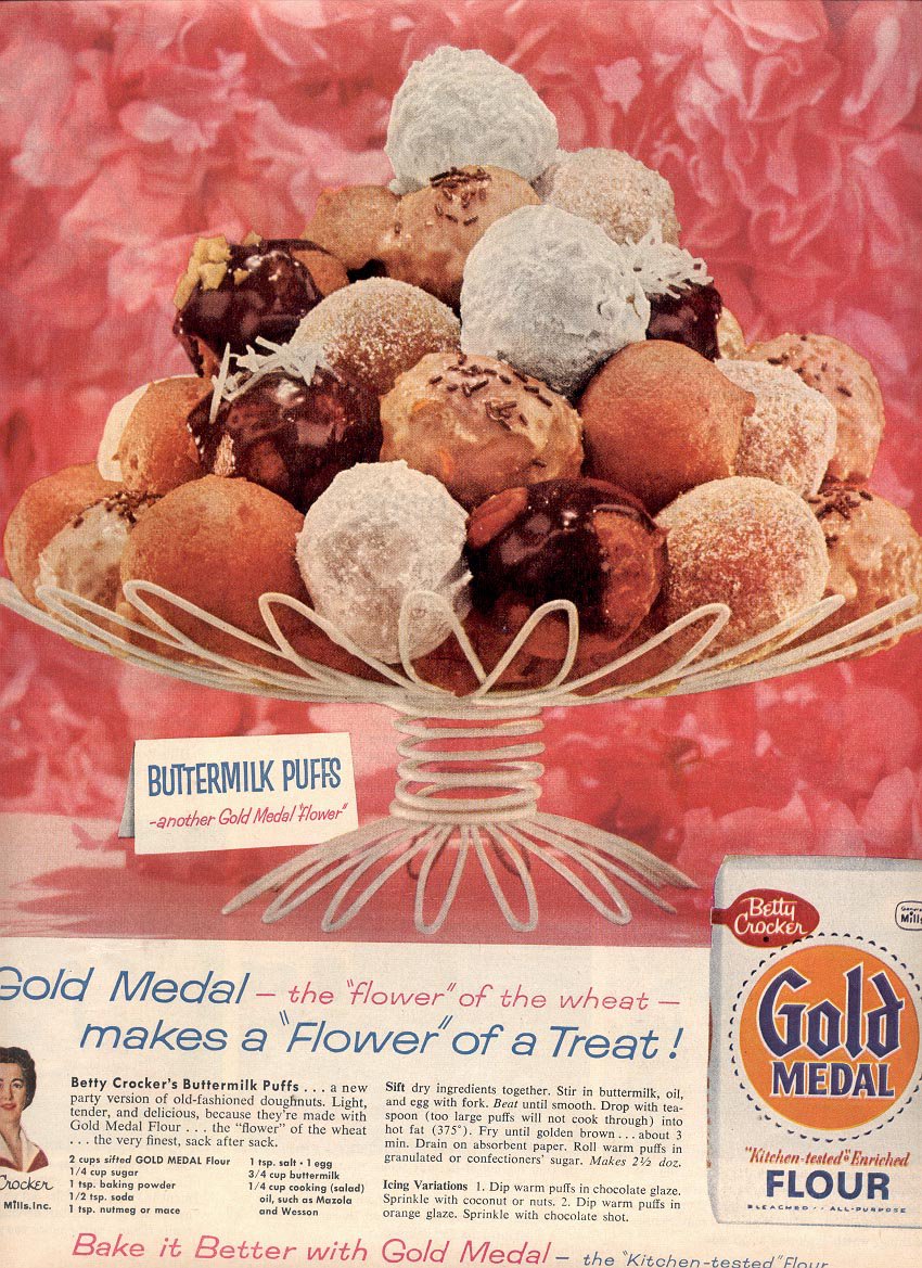 1959 GOLD MEDAL FLOUR MAGAZINE AD (367)