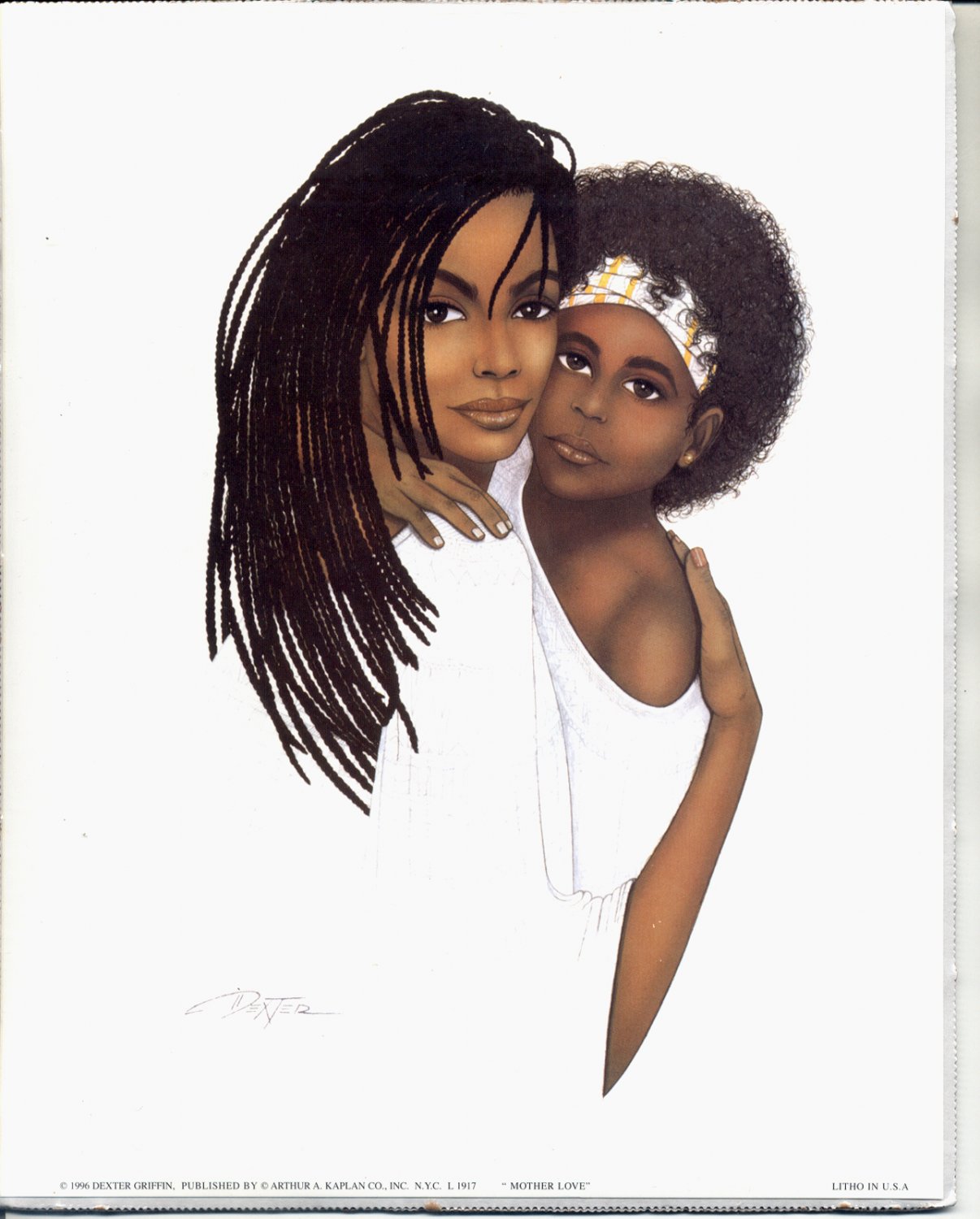 1996 PRINT #44: MOTHER LOVE 8 X 10 MINT