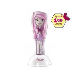 Special Edition Barbie Girls 1GB MP3 Player - PINK - Stores 240 Songs!