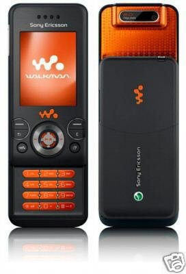 NEW Black AT&T Sony Ericsson W580i Walkman Cell Phone