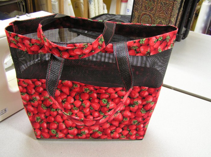Strawberry Mesh Bag