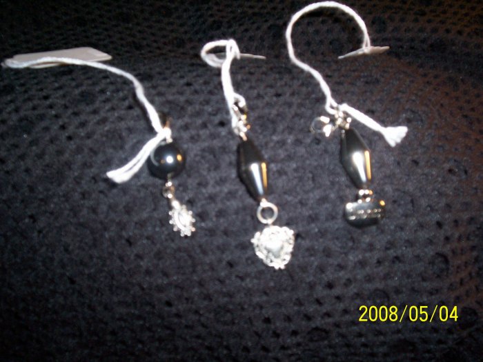 Hemetite Charms