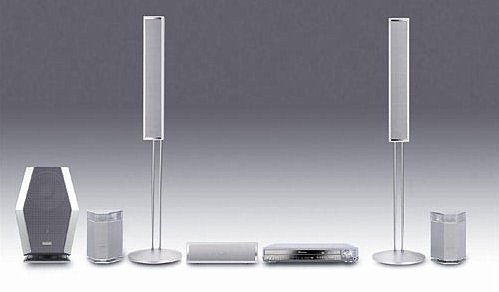 Panasonic SC-HT920 - 1000 Watts Slim 5 Disc DVD Home Theater System
