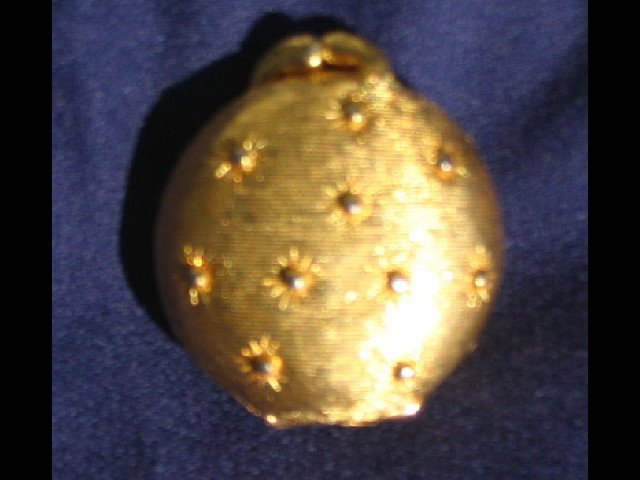 Vintage Houbigant Solid Perfume Compact
