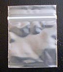 500 CLEAR PLASTIC ZIP ZIPPER LOCK BAGS 2MIL 1.5x1.5"
