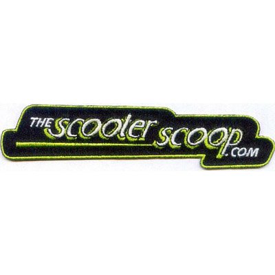 Official "theScooterScoop.com" Jacket Patch
