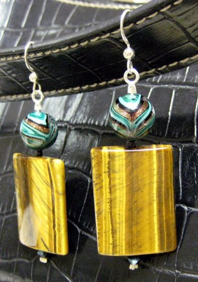 Tiger Bright - Earrings