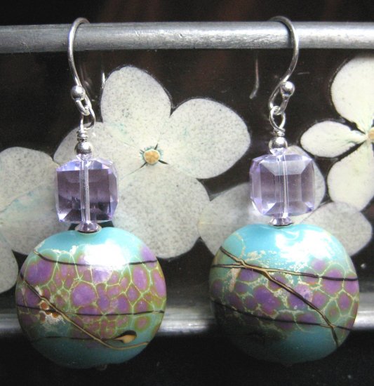 Water Lilies - Earrings