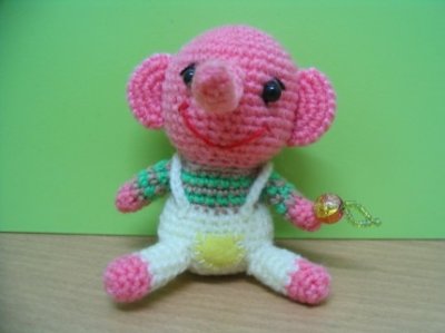 Amigurumi Little Elephant - Hikaru