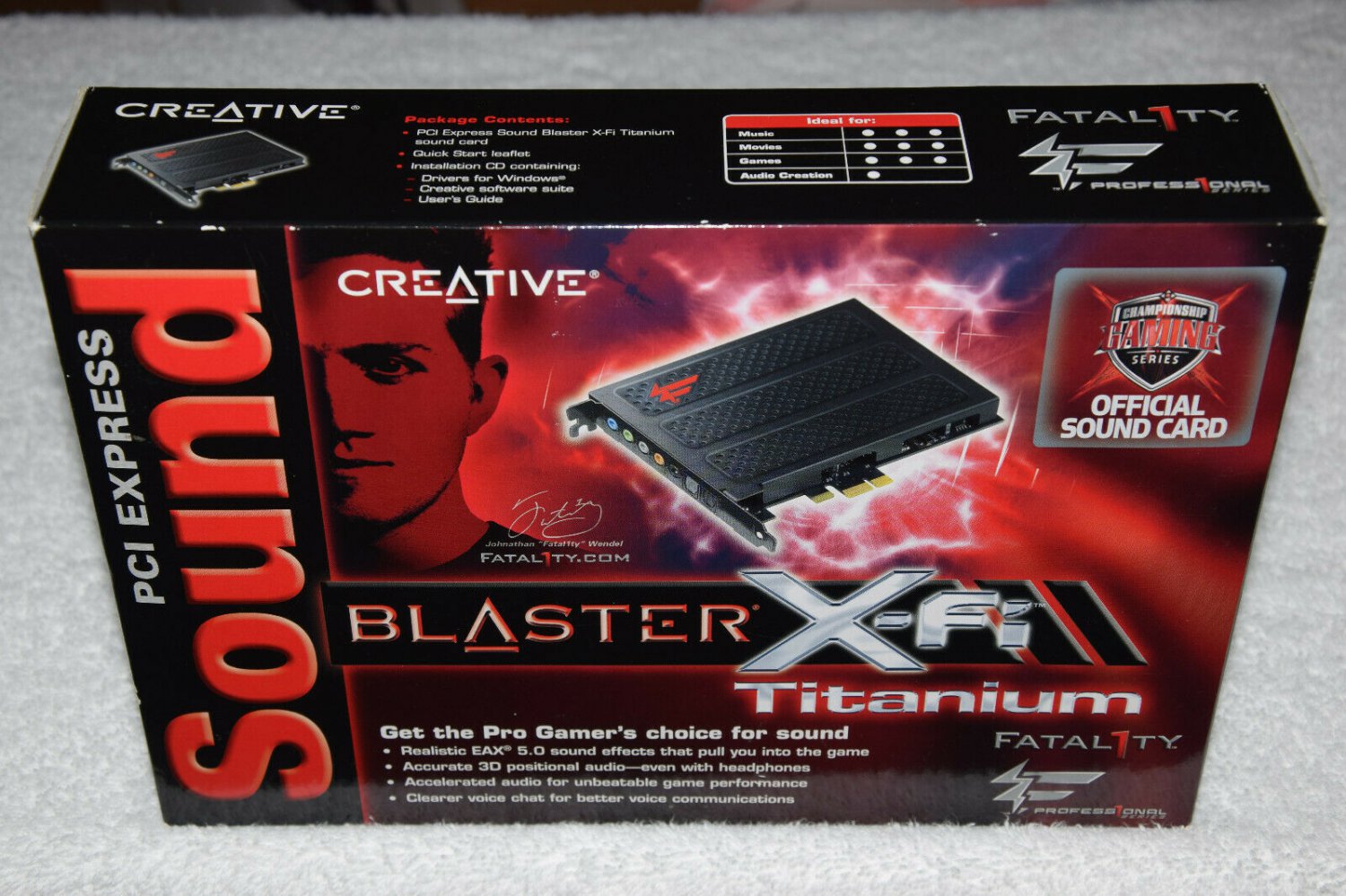 creative labs x fi titanium hd pci e creative labs x fi titanium hd pci e