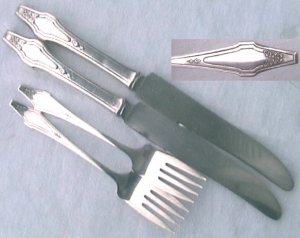 Holmes & Edwards silverplate Hostess 1921 4 pieces