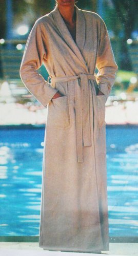 Butterick 6642 See and Sew pattern robe size 14 UNCUT