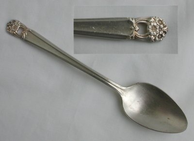 Rogers IS silver plate teaspoon Eternally Yours pattern
