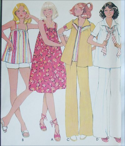 McCall 5545 Maternity size 12 B34 dress pants uncut top cut sewing pattern