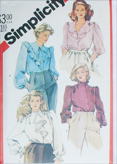 Simplicity 5621 misses blouses sewing patterns UNCUT size 20 1/2 half size