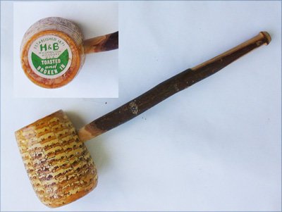 H & B Washington Missouri corn cob straight pipe unused