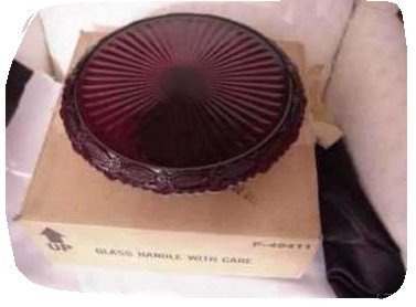 Avon Cape Cod Pedestal Cake Plate