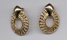 Avon Tailored Career Clip Earrings