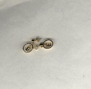 Avon Initial Syle Earrings - E