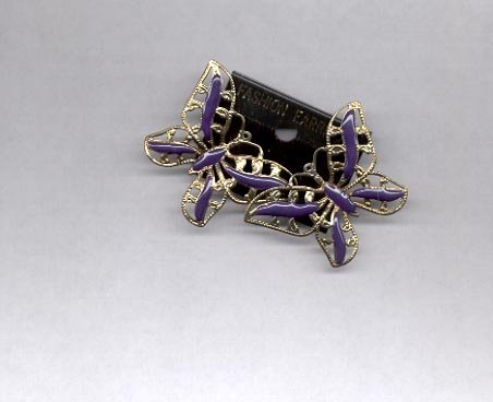 Butterfly pierced earrings (#12)