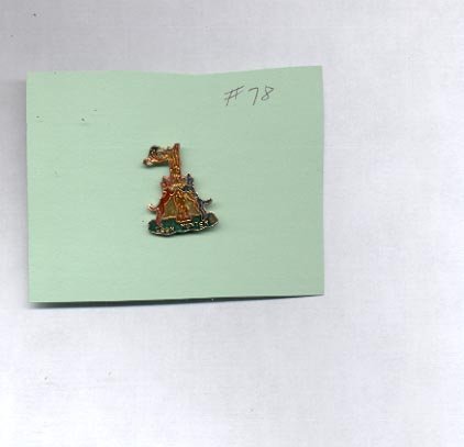 Coon Hunter hat (lapel ) pin (#78)