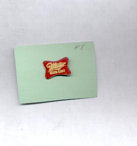 Miller High Life hat (lapel ) pin (#8)