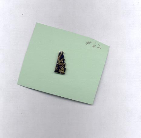 Delaware hat (lapel ) pin (# 62)
