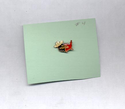 100% American hat (lapel ) pin (#4)