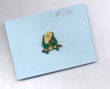 Pair of Birds hat (lapel ) pin (# 131 )