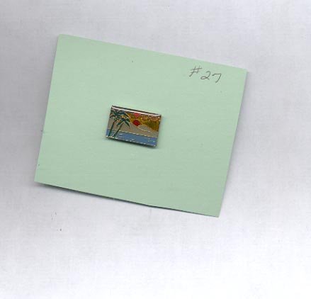 Florida hat (lapel) pin (# 27)