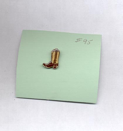 Boot hat (lapel) pin (# 95)