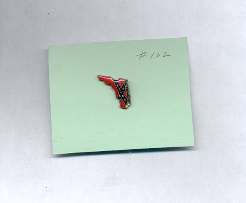 Florida hat (lapel) pin (# 102)
