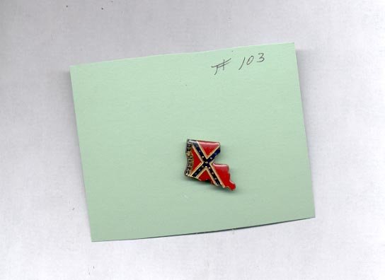 Louisiana hat (lapel) pin (# 103)