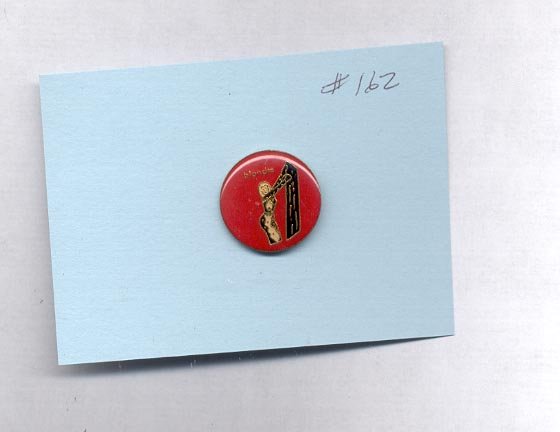 Blondie hat (lapel) pin (# 162)