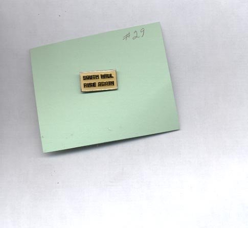 South Will Rise Again hat (lapel ) pin (#29)