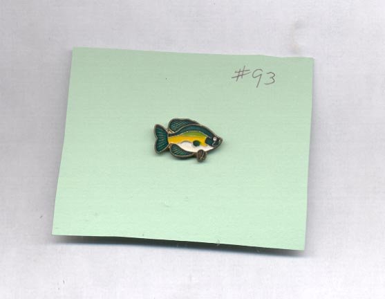 Fish hat (lapel) pin (#93)