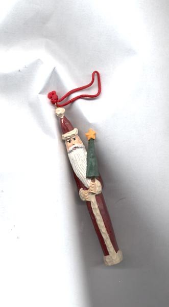 Avon Christmas Craft Ornament- Santa